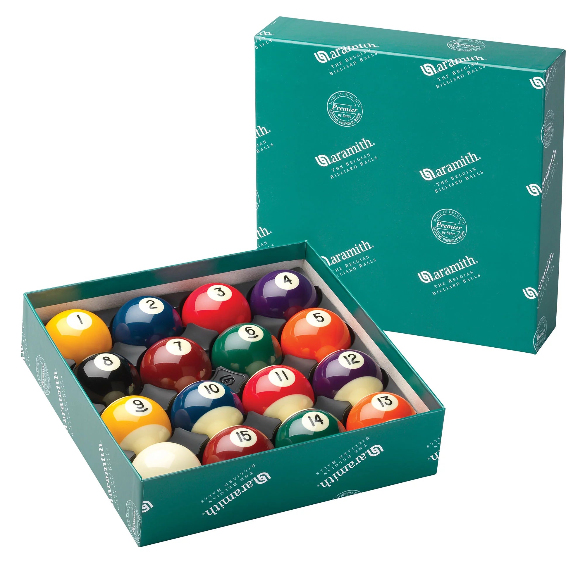 ARAMITH PREMIUM AMRICAN POOL BALL SET in india – Sharma Billiards Shop