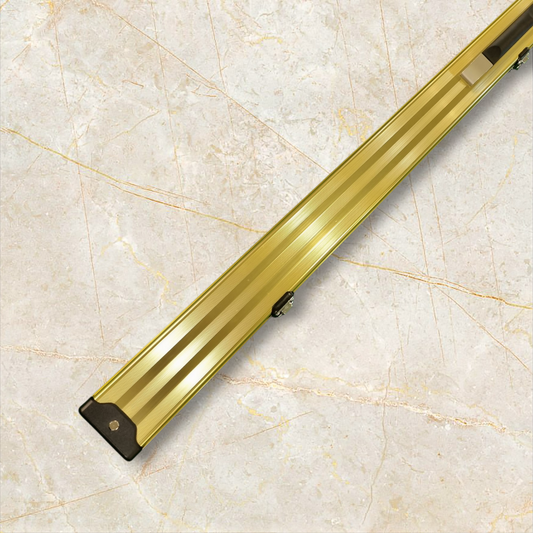 ALUMINIUM CUE CASE - GOLDEN