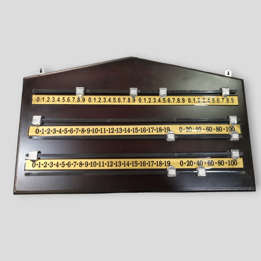 SBA Wooden Scoreboard