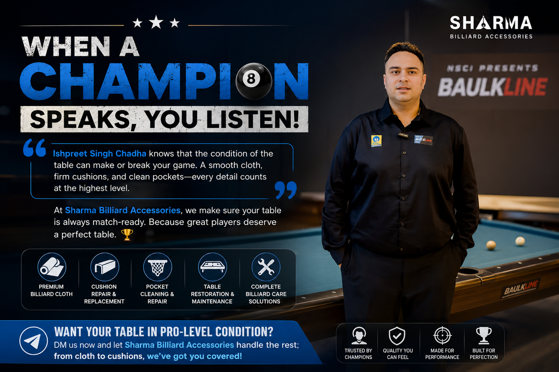 When a Champion Speaks: Ishpreet Singh Chadha on the Importance of Perfect Table Conditions