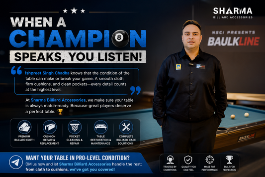 When a Champion Speaks: Ishpreet Singh Chadha on the Importance of Perfect Table Conditions