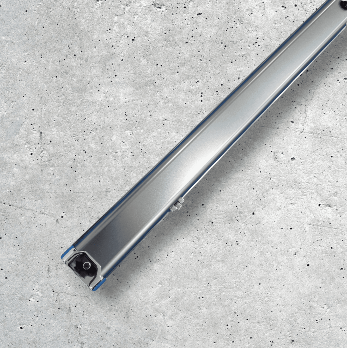 Cue case silver