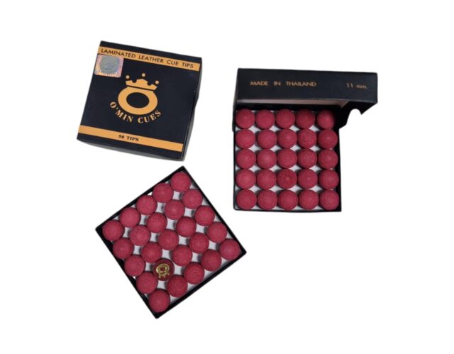 Omin red cue tip