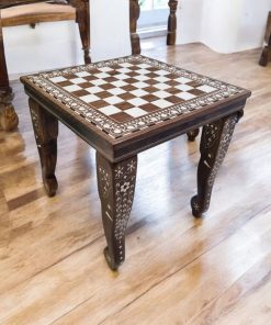 Wooden Chess table with inlay work