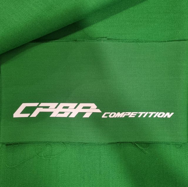 CPBA Competition series pool cloth